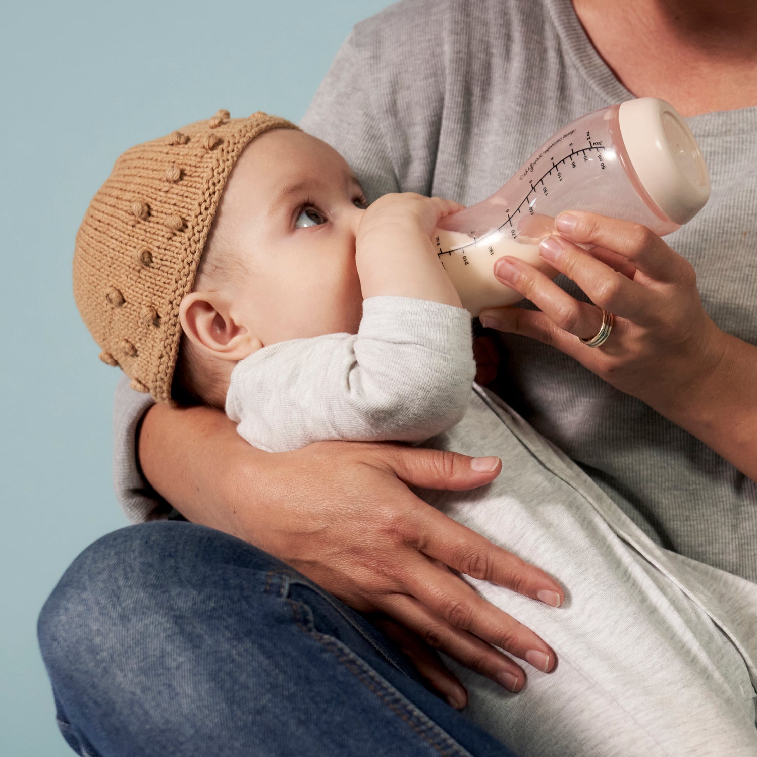 Difrax S-Bottle Natural (250ml) - Baby with Peachy