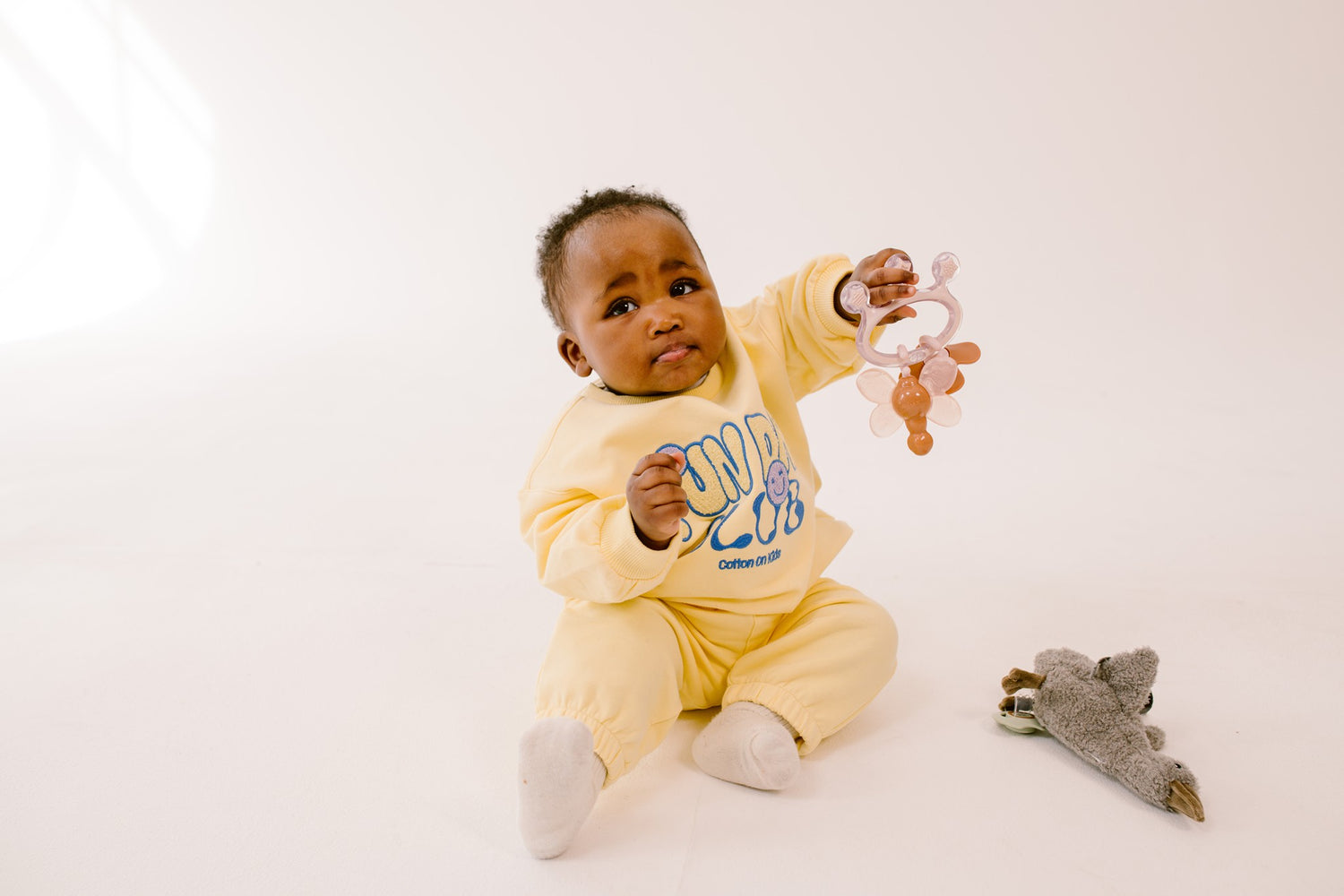 Difrax - Crown Teether - Baby Playing with Teether