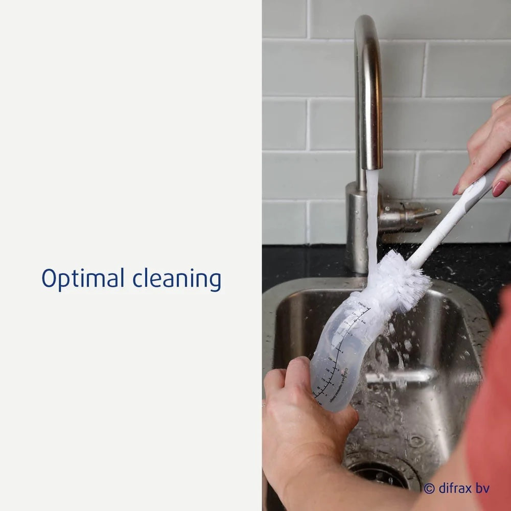Difrax 2-in-1 Deluxe Bottle Brush - Washing