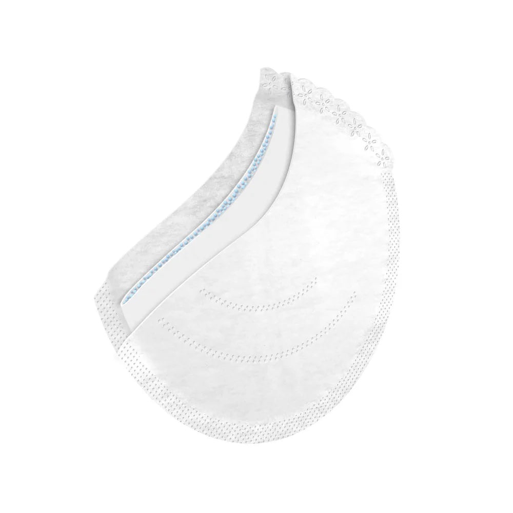 Difrax Nursing Breast Pads - White layers