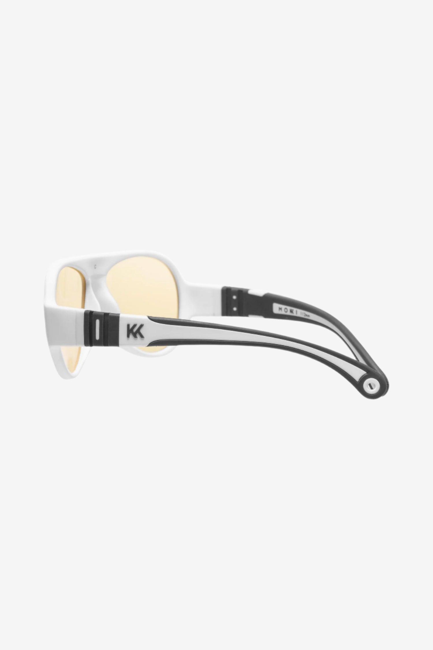 Mokki ScreenSafe Glasses (2-5 years) - White Frame with Temple Arms