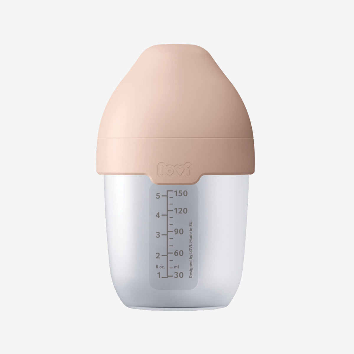 Difrax LOVI Mammafeel Bottle (150 ml) - Lid On