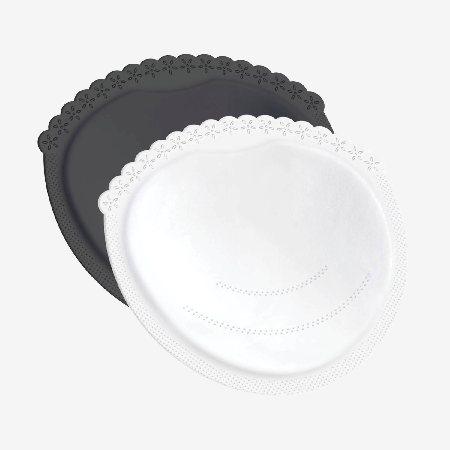 Difrax Nursing Breast Pads - Black & White
