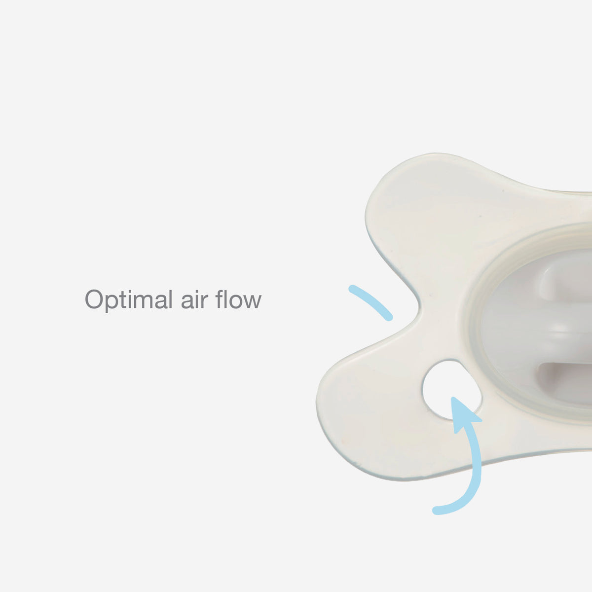Difrax Silicone Pacifier (6-12 Months) - Duo Pack - Optimal Air Flow
