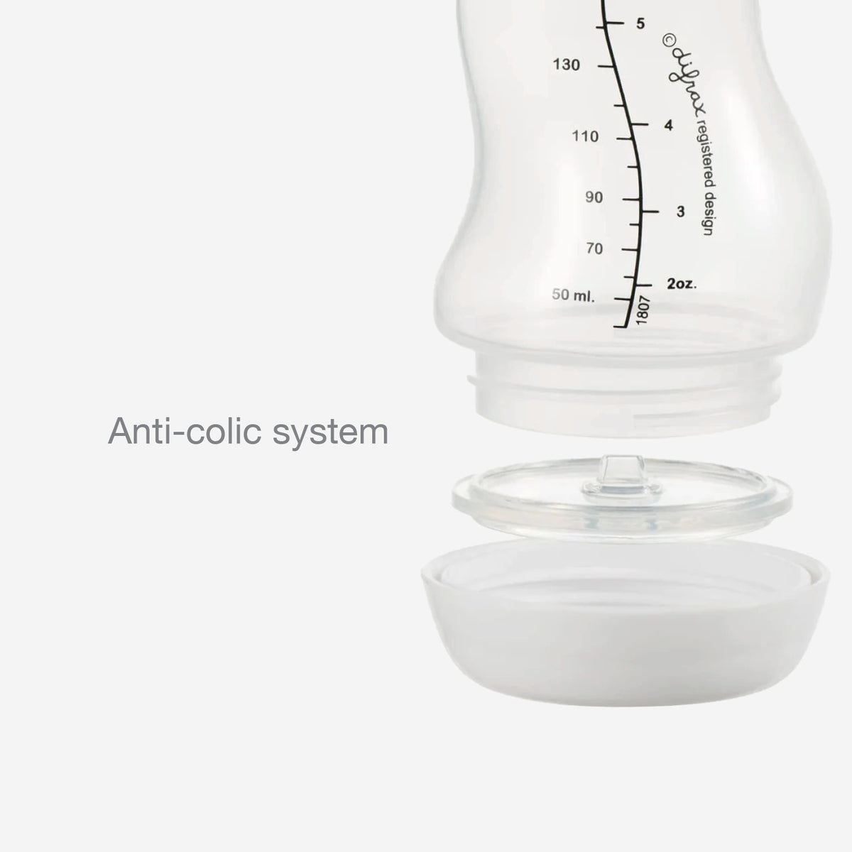 Difrax S-Bottle Valve - Duo Pack - Anti-Colic System