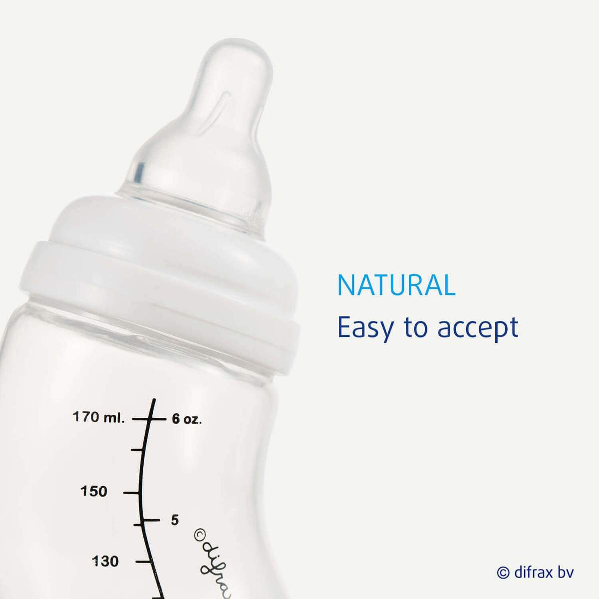 Difrax Teat Natural – Duo Pack - Natural Easy to Accept
