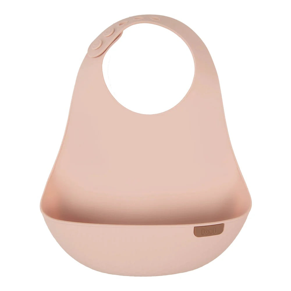 Difrax LOVI Silicone Bib - Nude