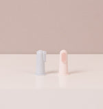 Difrax - Crown Finger Toothbrush - Blue & Pink