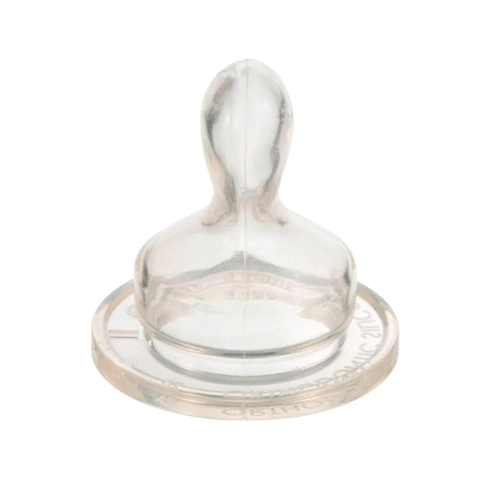 Difrax Dental Teat Natural – Duo Pack - Side View