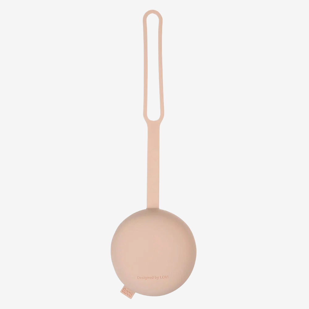 Difrax LOVI Silicone Soother Holder - Nude