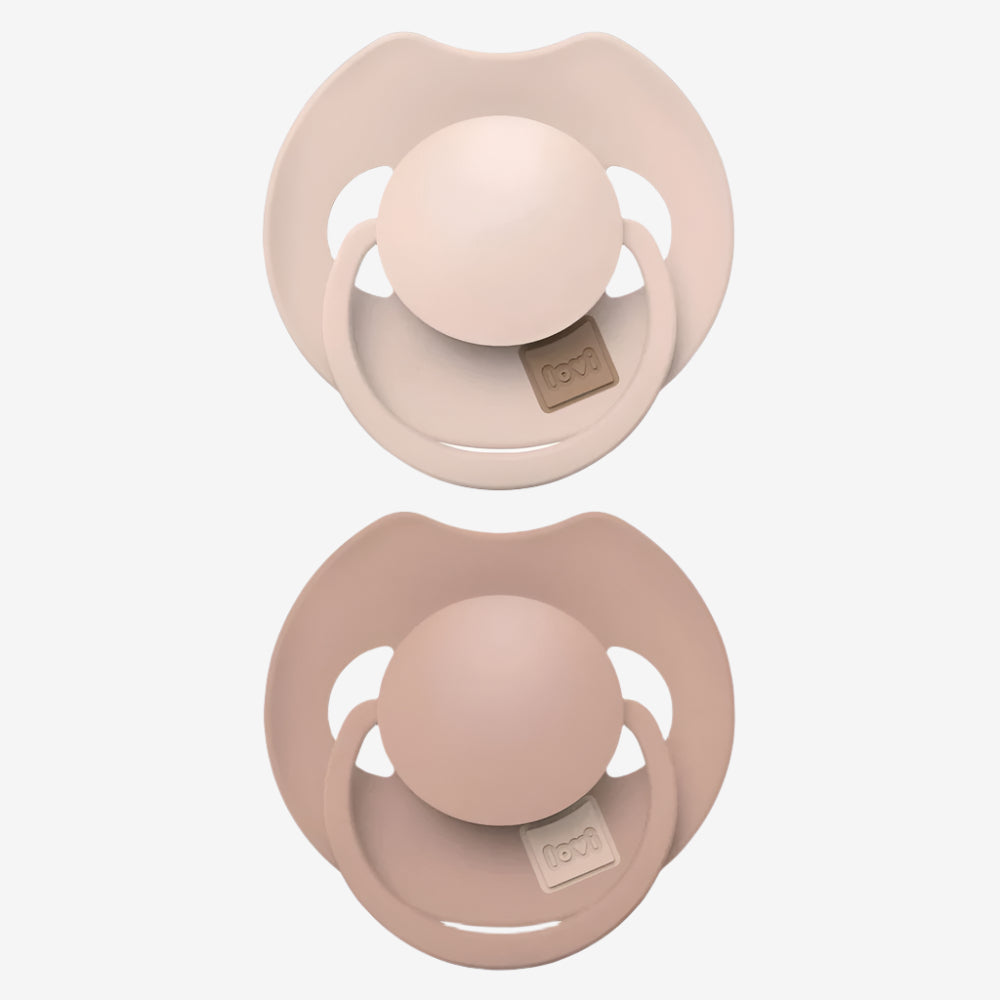 Dynamic Pacifier (0-6Months) - Prime - Nude & Blush