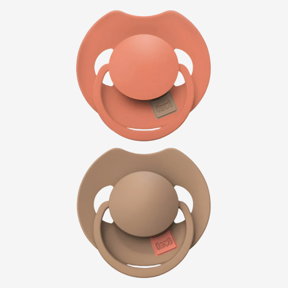 Dynamic Pacifier (6-18Months) - Prime - Orange & Granola