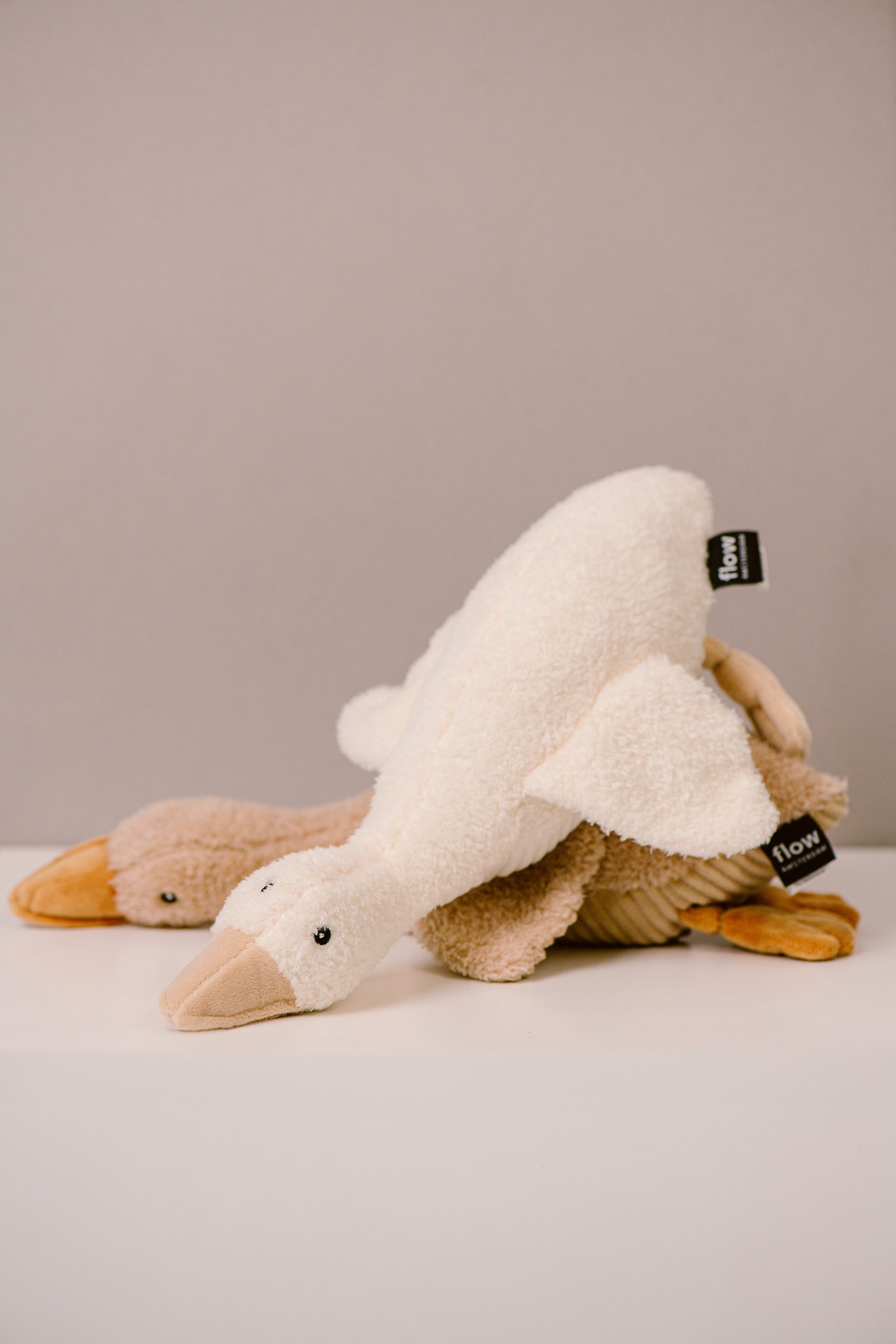 Flow Amsterdam - Liva Heartbeat Comforter - Beige & Brown