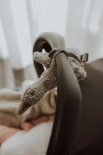 Liva Heartbeat Comforter OTG - Tied to Baby Carrier - Grey