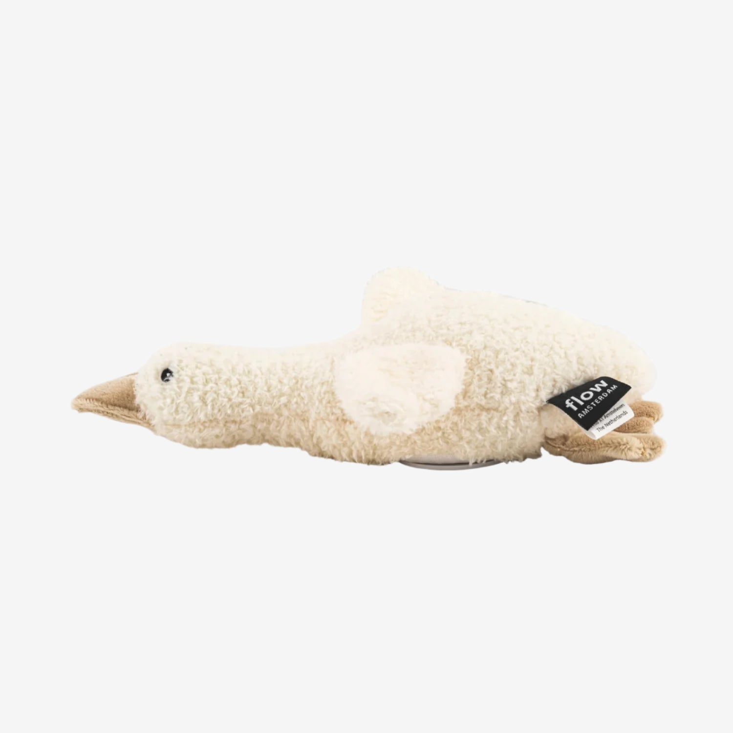Liva Plush Night Light - Side View - Beige