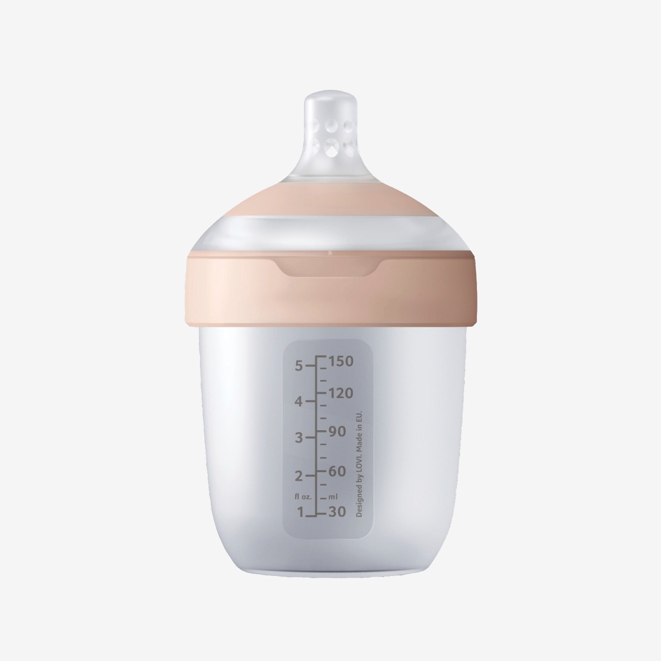 Difrax LOVI Mammafeel Bottle (150 ml) - Lid Off