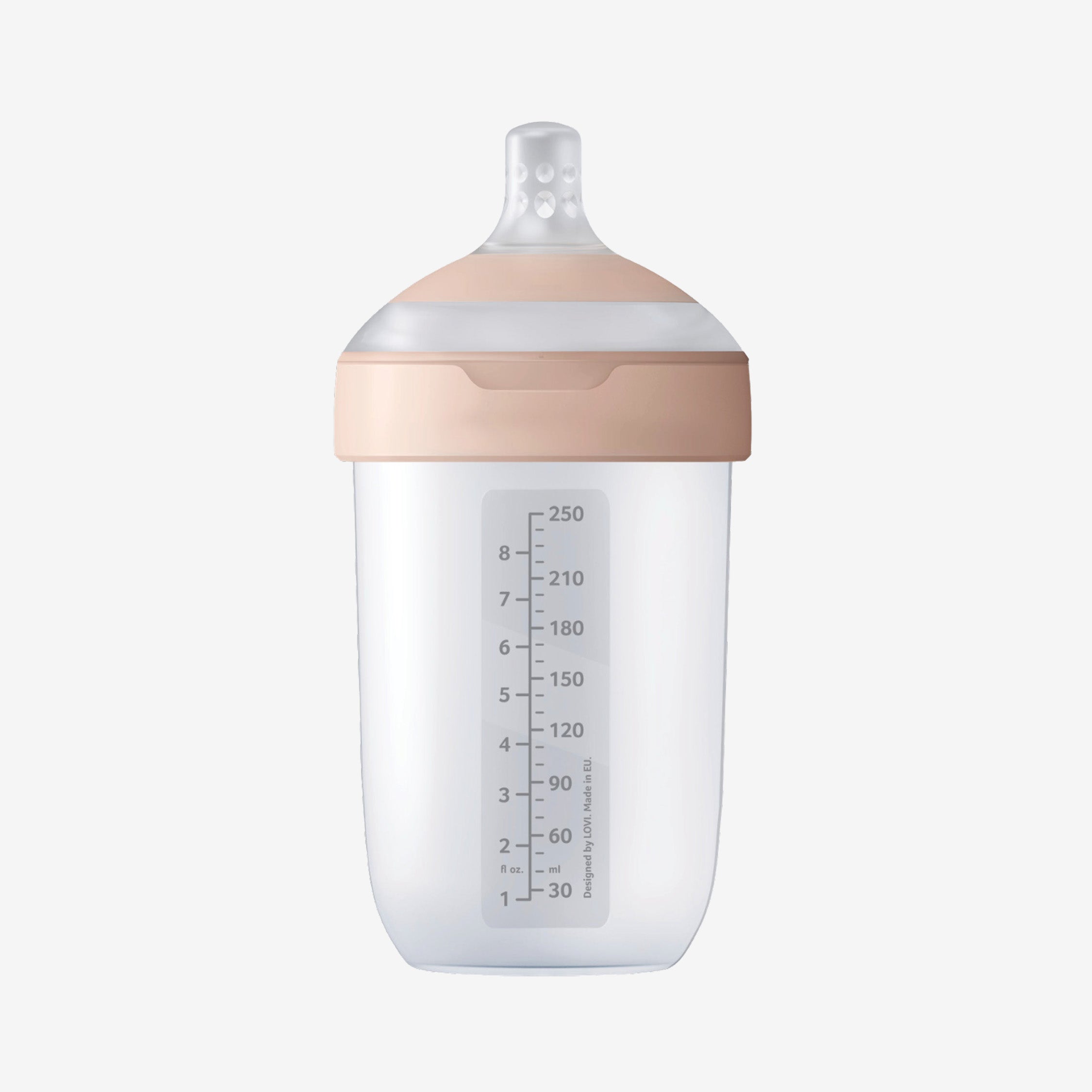 Difrax LOVI Mammafeel Bottle (250 ml) - Lid Off