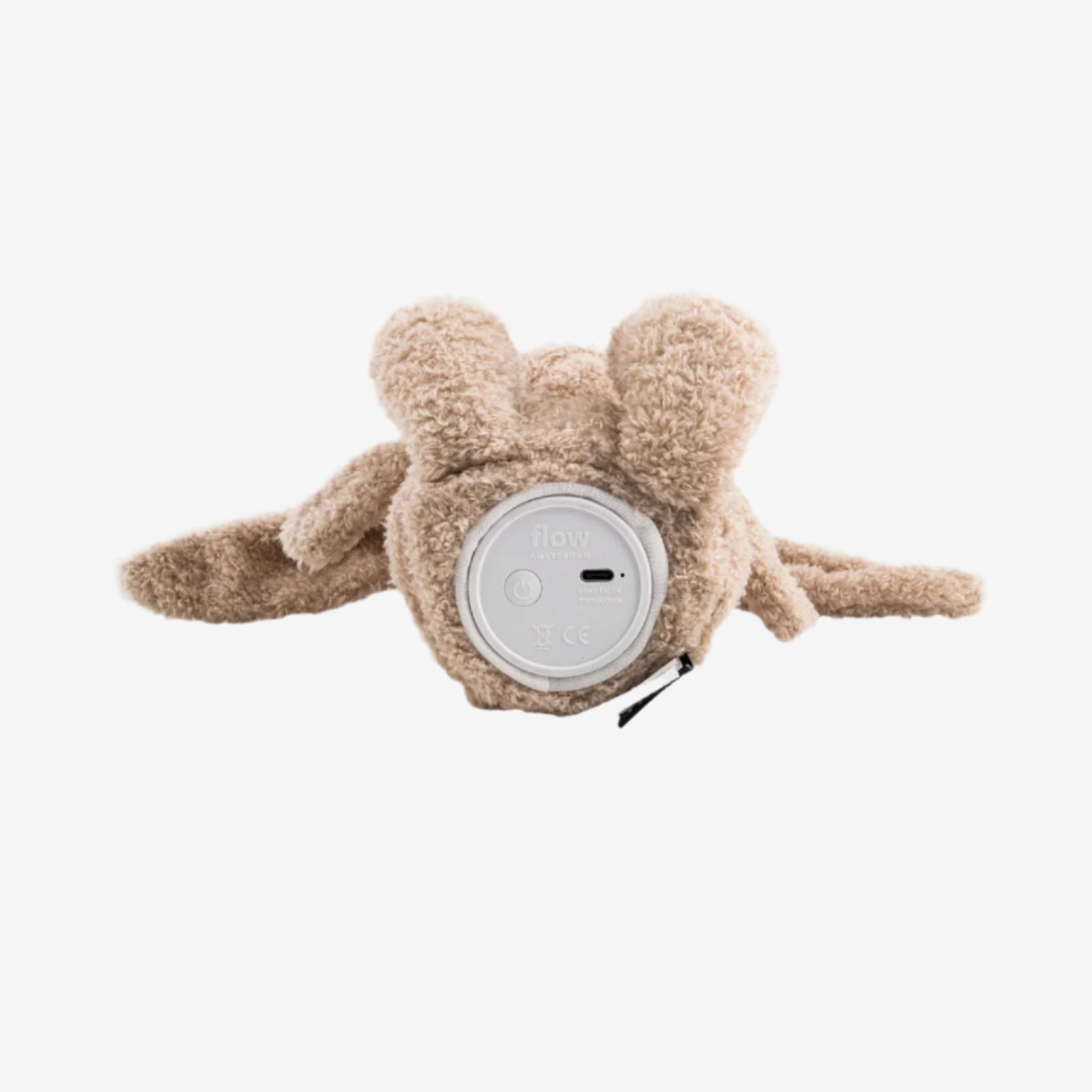 Milo Plush Night Light - Timer View - Oat