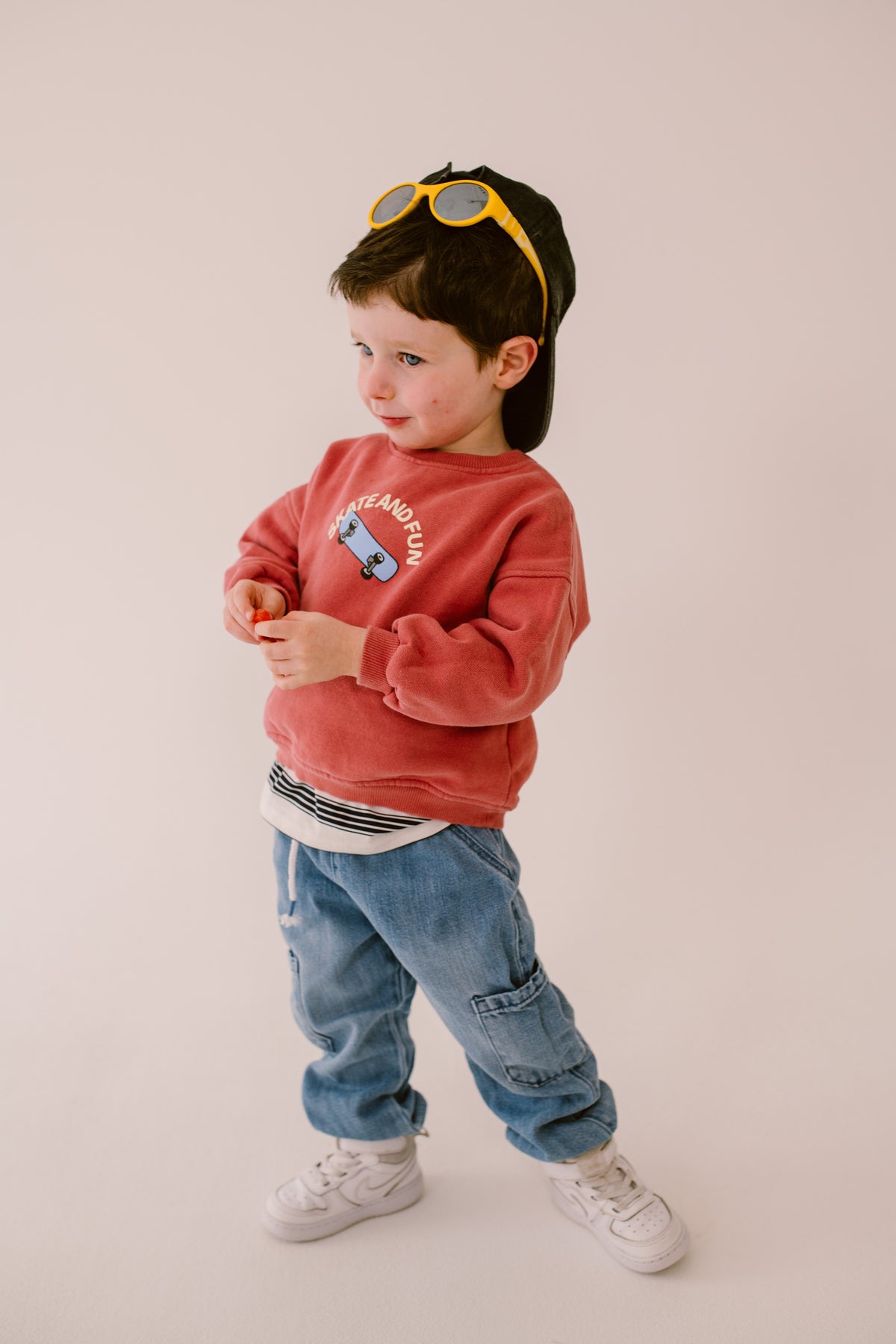 Mokki - Click & Change Sunglasses 0-2 years - On Boys Head