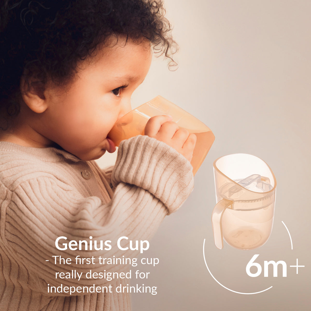 Difrax Genius Training Cup - Nude 10