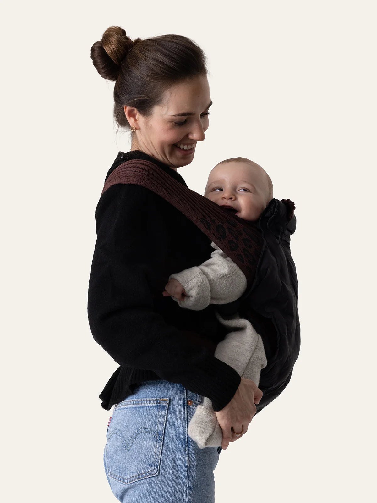 Baby Carrier Weather Cover - Black